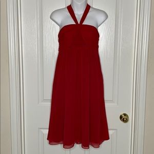 ⭐️ The Limited Formal Knee Length Dress Red Size 6
